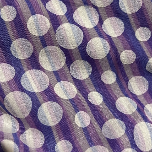 Coldwater creek midi length fun polka dot dress - Picture 2 of 6